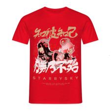 Starrysky - T-shirt Rouge
