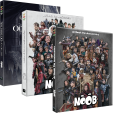 PACK - intégrale Artbooks 10e et 15e anniversaire NOOB & The art of Olydriverse