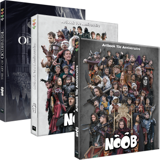 PACK - intégrale Artbooks 10e et 15e anniversaire NOOB & The art of Olydriverse