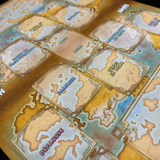 Tapis du jeu de cartes Noob (TCG) & Mappemonde Olydri