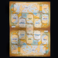 Tapis du jeu de cartes Noob (TCG) & Mappemonde Olydri