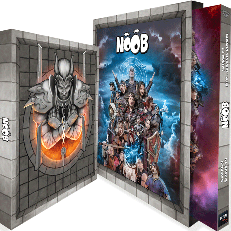 DIGIPACK NOOB SAISONS 9 à 11 + FILM
