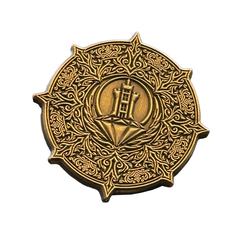 Insigne Gagnetorith deluxe en métal