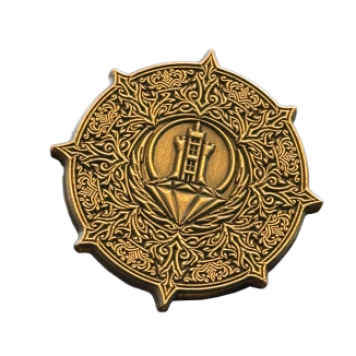 Insigne Gagnetorith deluxe en métal