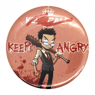 Badge Flander's Company "KEEP ANGRY"